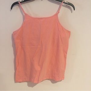 NWT salmon pink orange girls camisole